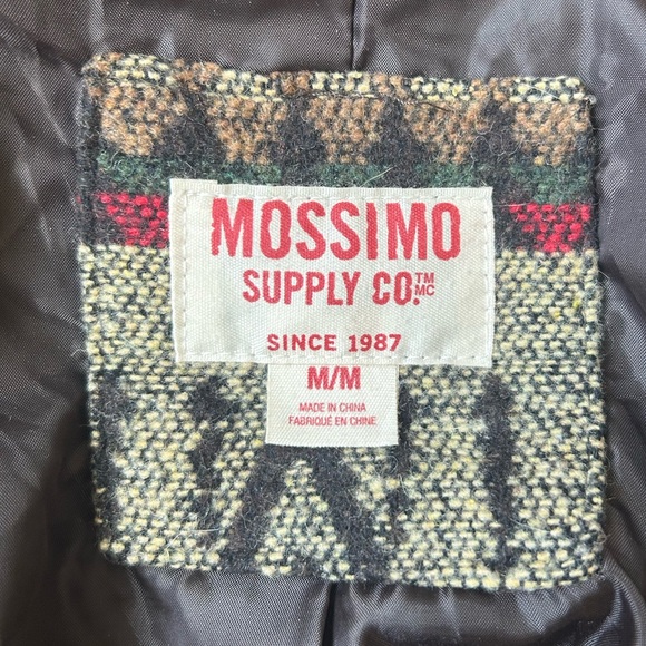 Mossimo Supply Co. Trench Style Coat with Geometric Print - Picture 5 of 10
